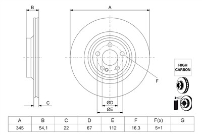 BOSCH 0 986 479 J51 Číslo výrobce: BD3200. EAN: 4047026840094.