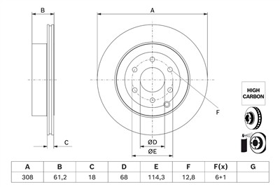 BOSCH 0 986 479 J68 Číslo výrobce: BD3217.