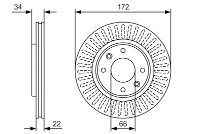 BOSCH 0 986 479 R63 Číslo výrobce: BD1983. EAN: 4047025145800.