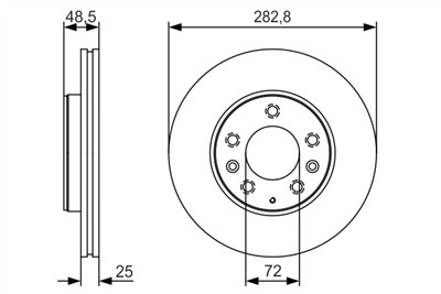 BOSCH 0 986 479 S60 Číslo výrobce: BD1947. EAN: 4047025138765.