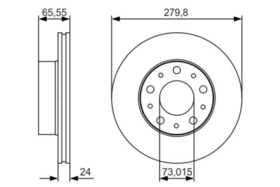 BOSCH 0 986 479 S70 Číslo výrobce: BD1956. EAN: 4047025138857.