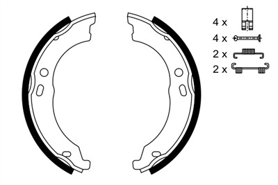 BOSCH 0 986 487 726 Číslo výrobce: BS946. EAN: 4047024278356.