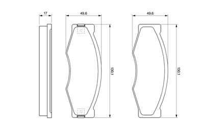 BOSCH 0 986 490 990 Číslo výrobce: BP776. EAN: 3165143662649.