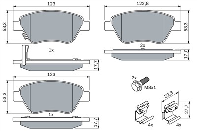 BOSCH 0 986 494 092 Číslo výrobce: BP1002. EAN: 4047024130296.