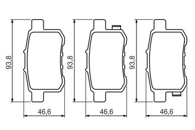 BOSCH 0 986 494 338 Číslo výrobce: BP1228. EAN: 4047024646377.