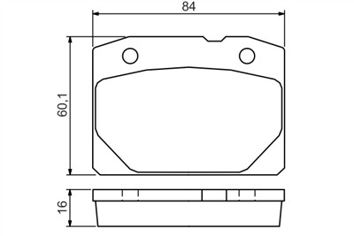 BOSCH 0 986 494 568 Číslo výrobce: BP1489. EAN: 4047025384544.