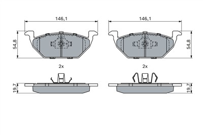 BOSCH 0 986 494 925 Číslo výrobce: BP1914. EAN: 4047026176094.