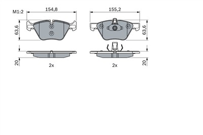 BOSCH 0 986 494 958 Číslo výrobce: BP1809. EAN: 4047026300215.