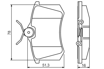 BOSCH 0 986 495 231 Číslo výrobce: BP2187.