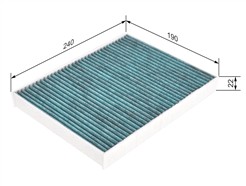 BOSCH 0 986 628 507 FILTR+