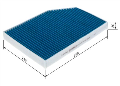 BOSCH 0 986 628 580 Číslo výrobce: A 8580. EAN: 4047026534146.