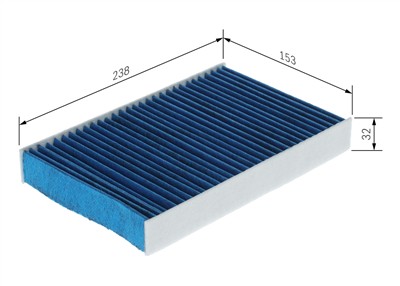BOSCH 0 986 628 650 Číslo výrobce: A 8650. EAN: 4047026796100.