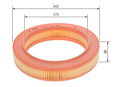 BOSCH 1 457 429 050 Číslo výrobce: S 9050. EAN: 3165141015614.
