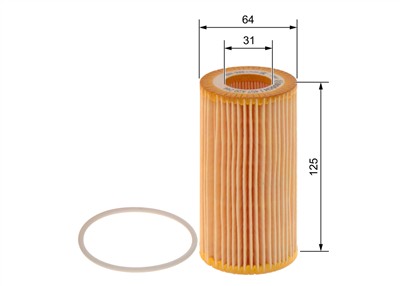 BOSCH 1 457 429 244 Číslo výrobce: P 9244. EAN: 3165143574560.