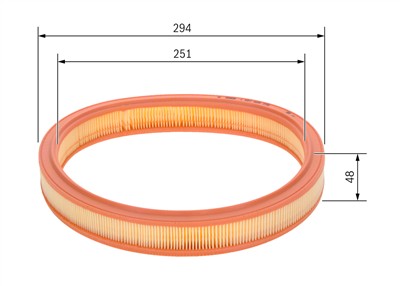 BOSCH 1 457 429 775 Číslo výrobce: S 9775. EAN: 3165141081572.