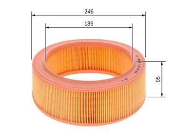 BOSCH 1 457 429 845 Číslo výrobce: S 9845. EAN: 3165141081947.