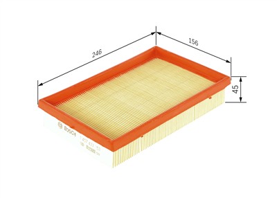 BOSCH 1 457 433 153 Číslo výrobce: S 3153. EAN: 3165143526187.