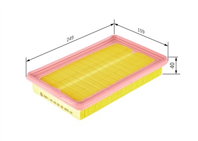BOSCH 1 457 433 290 Číslo výrobce: S 3290. EAN: 3165143248287.