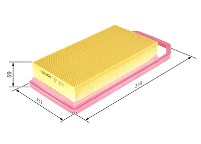 BOSCH 1 457 433 591 Číslo výrobce: S 3591. EAN: 4047023054524.