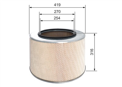 BOSCH 1 457 433 728 Číslo výrobce: S 3728. EAN: 3165141198300.