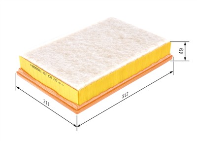 BOSCH 1 457 433 742 Číslo výrobce: S 3742. EAN: 4047023223500.