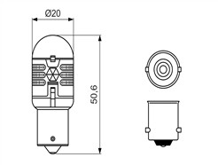 BOSCH 1 987 301 517 LED Retrofit BL 6000K