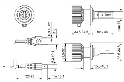 BOSCH 1 987 301 701 Číslo výrobce: H7. EAN: 4047026591033.