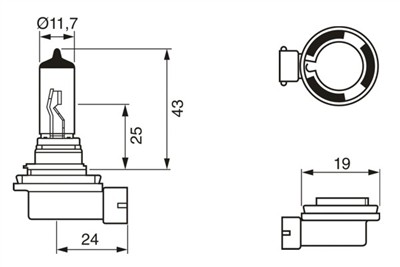 BOSCH 1 987 302 084 Číslo výrobce: Blister 1pcs - 1 987 301 339. EAN: 3165143333020.