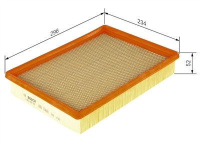 BOSCH 1 987 429 193 Číslo výrobce: S 9193. EAN: 4047023126658.