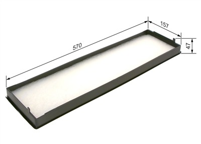 BOSCH 1 987 431 156 Číslo výrobce: M 1156. EAN: 4047024374386.