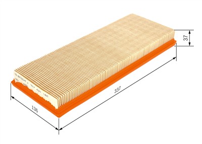 BOSCH 1 987 431 160 Číslo výrobce: M 1160. EAN: 4047024374492.
