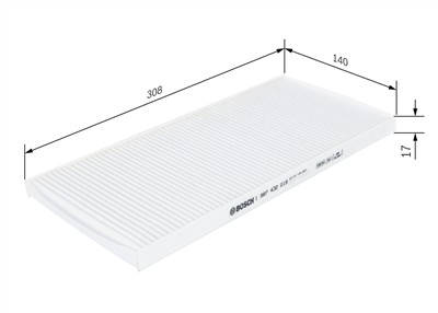 BOSCH 1 987 432 019 Číslo výrobce: M 2019. EAN: 4047023209177.