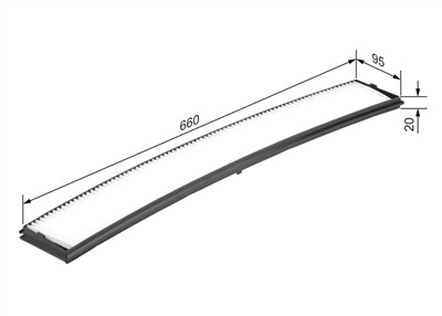 BOSCH 1 987 432 036 Číslo výrobce: M 2036. EAN: 4047023216328.