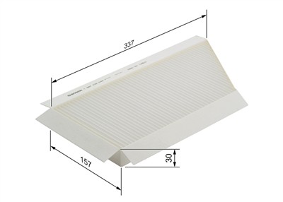 BOSCH 1 987 432 048 Číslo výrobce: M 2048. EAN: 4047023209184.