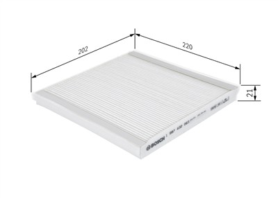 BOSCH 1 987 432 063 Číslo výrobce: M 2063. EAN: 4047023214751.