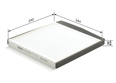 BOSCH 1 987 432 064 Číslo výrobce: M 2064. EAN: 4047023215284.