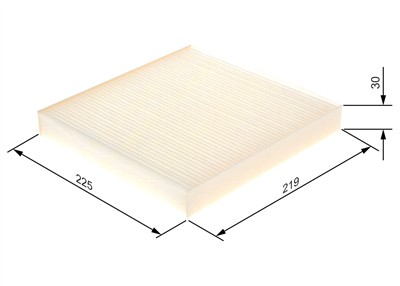 BOSCH 1 987 432 083 Číslo výrobce: M 2083. EAN: 4047023215338.