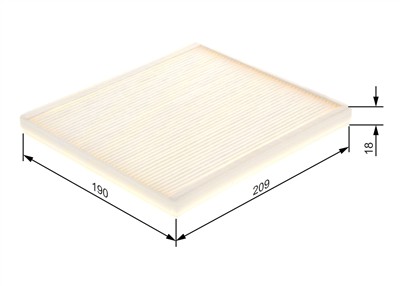 BOSCH 1 987 432 084 Číslo výrobce: M 2084. EAN: 4047023215345.