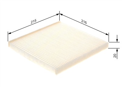 BOSCH 1 987 432 085 Číslo výrobce: M 2085. EAN: 4047023215352.