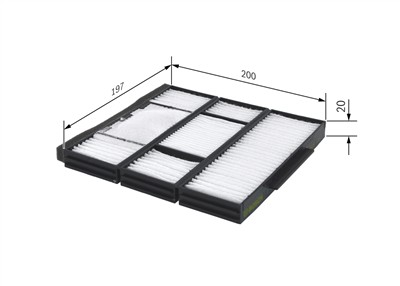 BOSCH 1 987 432 155 Číslo výrobce: M 2155. EAN: 4047024135079.