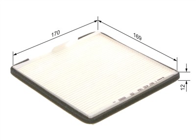 BOSCH 1 987 432 164 Číslo výrobce: M 2164. EAN: 4047024135178.