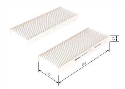 BOSCH 1 987 432 194 Číslo výrobce: M 2194. EAN: 4047024655850.