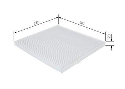 BOSCH 1 987 432 237 Číslo výrobce: M 2237. EAN: 4047025113267.