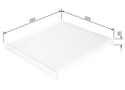 BOSCH 1 987 432 269 Číslo výrobce: M 2269. EAN: 4047025113175.