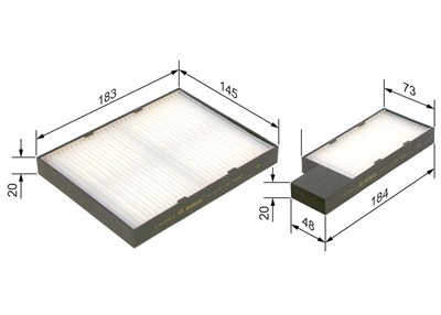 BOSCH 1 987 432 276 Číslo výrobce: M 2276. EAN: 4047025113274.