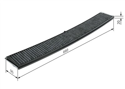 BOSCH 1 987 432 336 Číslo výrobce: R 2336. EAN: 4047023215048.