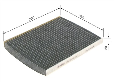 BOSCH 1 987 432 415 Číslo výrobce: R 2415. EAN: 4047024656116.