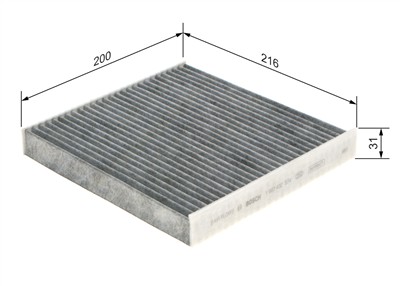 BOSCH 1 987 432 574 Číslo výrobce: R 2574. EAN: 4047025113243.