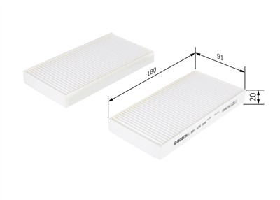 BOSCH 1 987 435 008 Číslo výrobce: M 5008. EAN: 4047025248990.