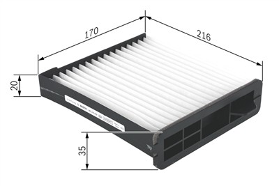 BOSCH 1 987 435 009 Číslo výrobce: M 5009. EAN: 4047025249010.